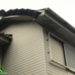 ケラバ袖が落下気味です