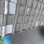 瓦屋根の復旧作業