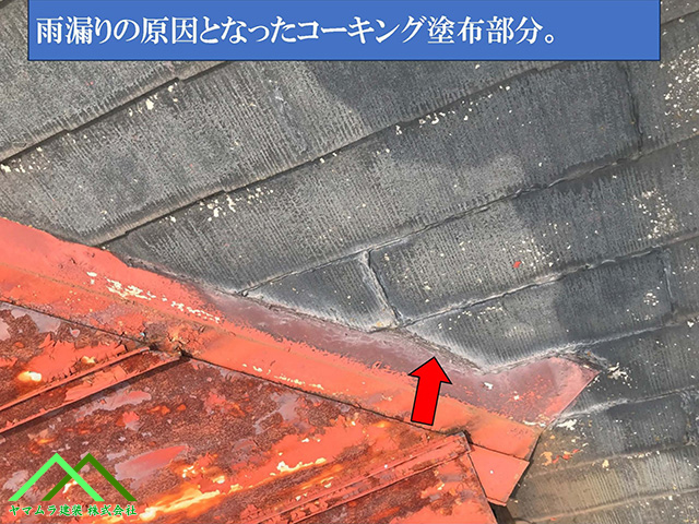 雨漏りした原因になる場所