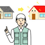 01．名古屋市中区　外壁塗装　塗り替え作業の開始です。