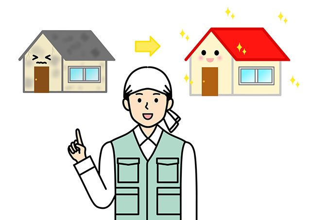 01.名古屋市中区 外壁塗装 外壁塗装をして建物を綺麗にしましょう。
