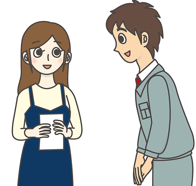 お見積りをお渡ししました