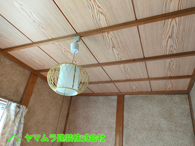 04.豊明市 天井板交換 完成写真