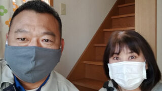 【屋根リフォーム】名古屋市中川区 新築施工時からの瓦破損!葺き替え工事完了後にお客様にアンケートのご協力を!