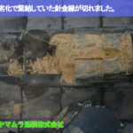 01．名古屋市天白区　鬼瓦修理　経年劣化で緊結していた針金線が切れました。．