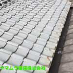 02．名古屋市中区　瓦修復　作業完了後の状態アフター。