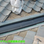 02．東浦町　谷鈑金　新しい谷鈑金を取り付けて行きます。