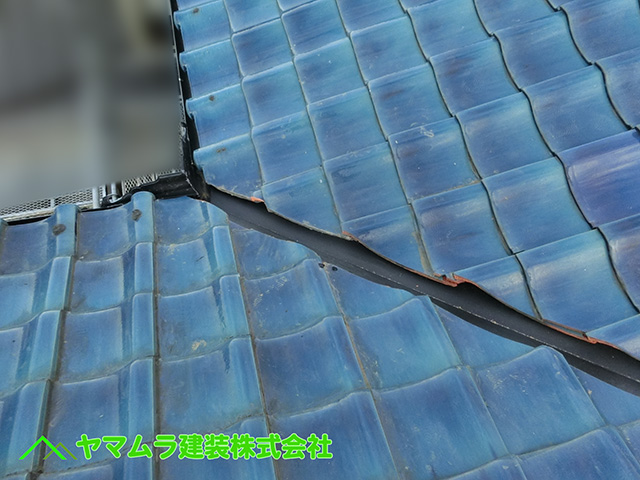 02．東海市　谷交換　新しい谷鈑金に交換しました。