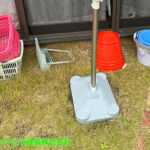 10．大府市　物干し台　作業完了後の状態です。