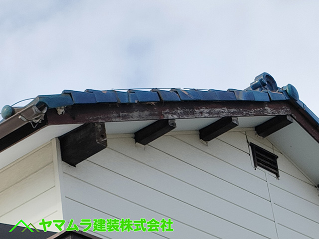 11.知多市 屋根修理 施工開始前ビフォー