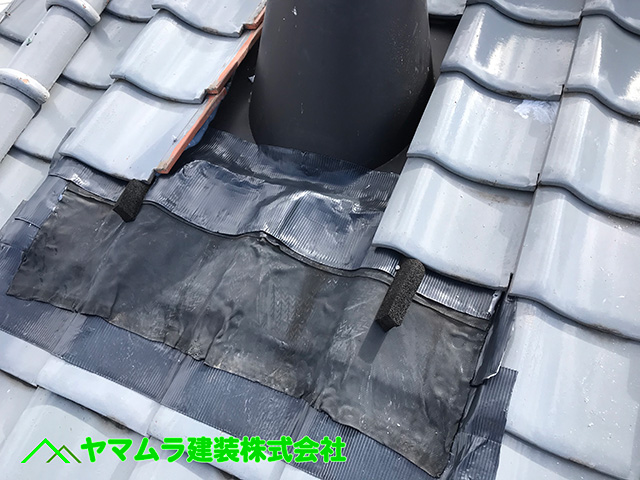 02.大府市 屋根修理 工事の完了アフター。