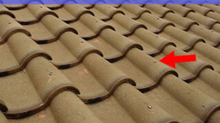 【Ｓ瓦屋根修理と漆喰】常滑市　外壁塗装の足場で屋根点検！Ｓ瓦の隙間に新聞紙・規定外の釘など衝撃の施工不良発覚！