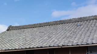 名古屋市中川区【屋根目視点検】築100年の屋根雨漏り点検!瓦のズレや経年劣化を調査!葺き替え工事と部分修理の費用相場