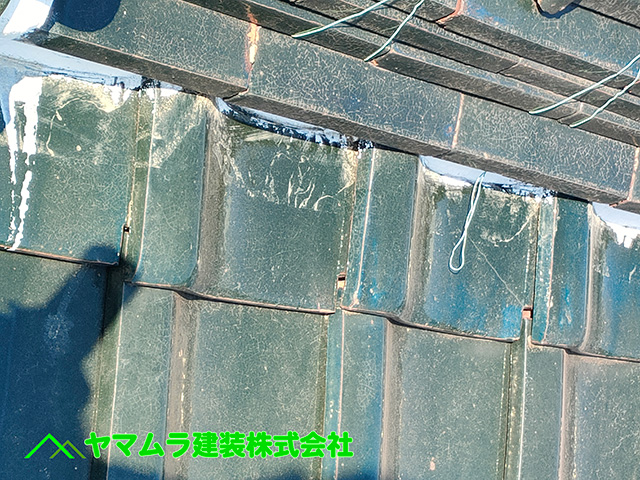 06．名古屋市南区　漆喰詰め直し作業の末路。