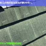 01．常滑市　天窓補修　基本的にこの色の瓦は足元が滑りやすい。