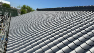 名古屋市中川区【屋根リフォーム】屋根葺き替え完工!棟瓦積み上げで耐震補強|2025年法改正前のリフォーム注意点