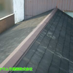 01．名古屋市昭和区　カバー工法　屋根全体を目視による点検調査を行います。