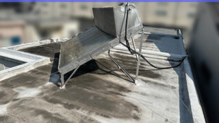 【名古屋市南区】陸屋根の防水塗り替え工事は下地作業と高圧洗浄の作業が命！