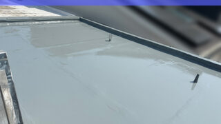 【名古屋市南区】トップコート塗装で屋上の雨漏りをドレン改修から解決!