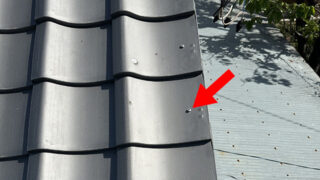 名古屋市中川区【屋根瓦施工】和瓦の屋根全体の最終施工!強風対策のビス二段階固定と雨漏りを防ぐミリ単位の瓦加工職人技