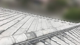 大府市【屋根点検調査】瓦の浮き・黒ずみは訪問販売のウソ？いぶし瓦の真実と漆喰の状態！指摘箇所は全く異常なしでした！