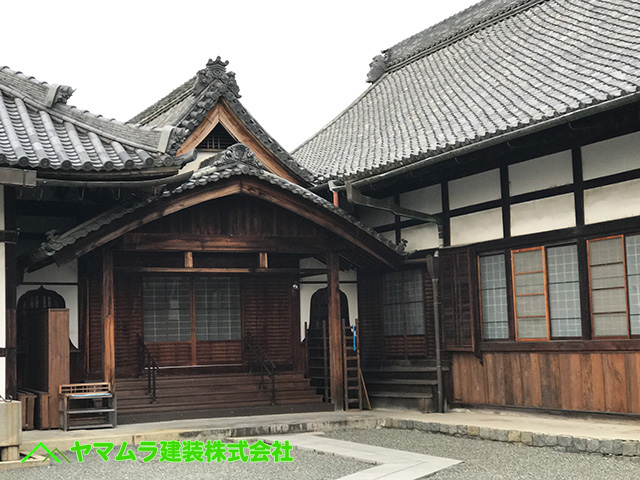 01．名古屋市緑区　屋根修繕　作業開始前の状態です。。