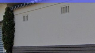 【常滑市】割付けミスで鬼瓦転倒!野良猫対策で針金とコーキングで応急処置