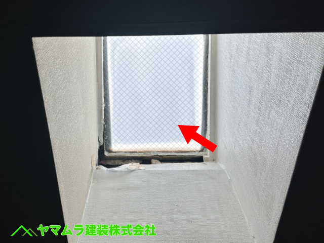 01．名古屋市熱田区　点検　長い間、雨漏りを起こしている屋根に設置した天窓