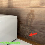 01．大府市　陸屋根点検　雨漏りした室内の天井板を目視で点検調査します。