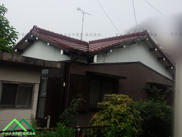 大府市　屋根点検　雨漏りを起こしてご連絡をいただきました
