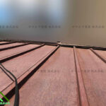 大府市　カバー工法　経年劣化が過ぎた赤錆びたトタン屋根。