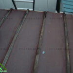 大府市　カバー工法　トタン屋根をめくったら腐蝕した垂木が