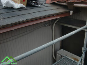 02．雨樋の交換工事完了後　アフター