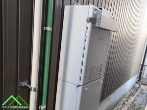 02．給湯器の取り替え工事完了後　アフター